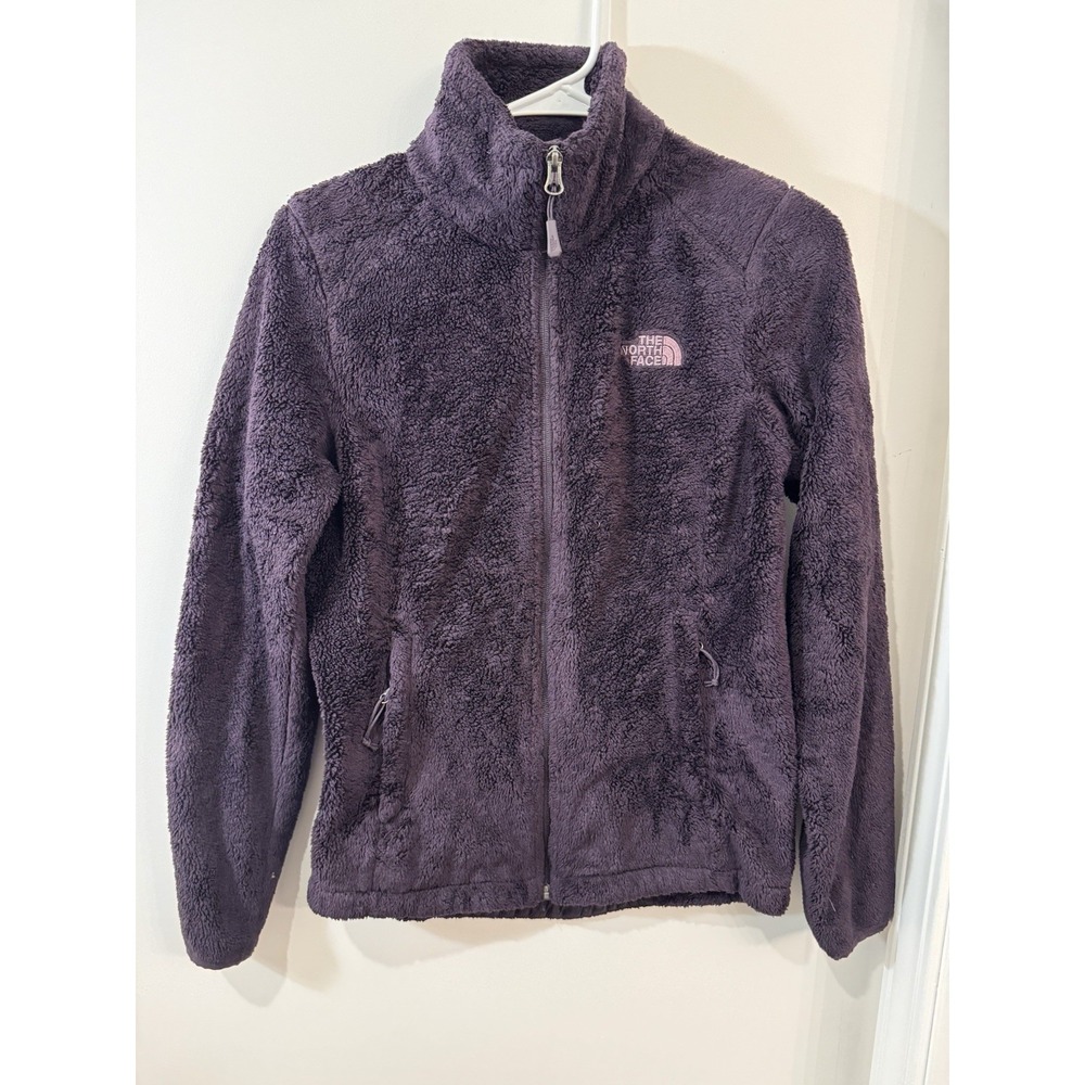 The North Face Osolita‎ Women's Full Zip Fleece Jacket Sz XS Purple